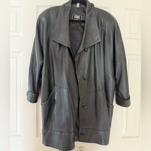 VINTAGE CIEL LEATHER JACKET